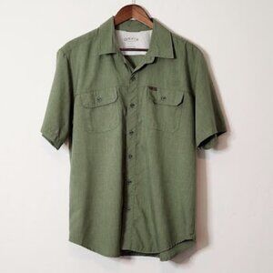 Orvis Men's Short Sleeve Button-down Size Large Excellent Condition